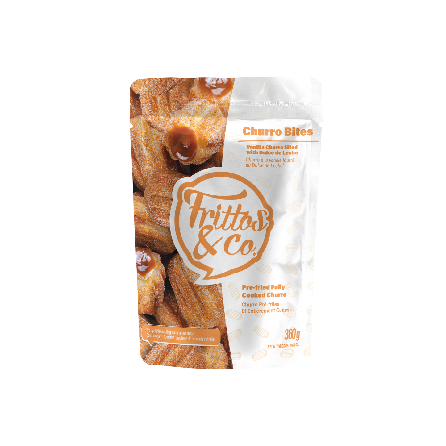 FRITTOS - CHURROS AVEC DULCE DE LECHE - BOITE DE 12x360g