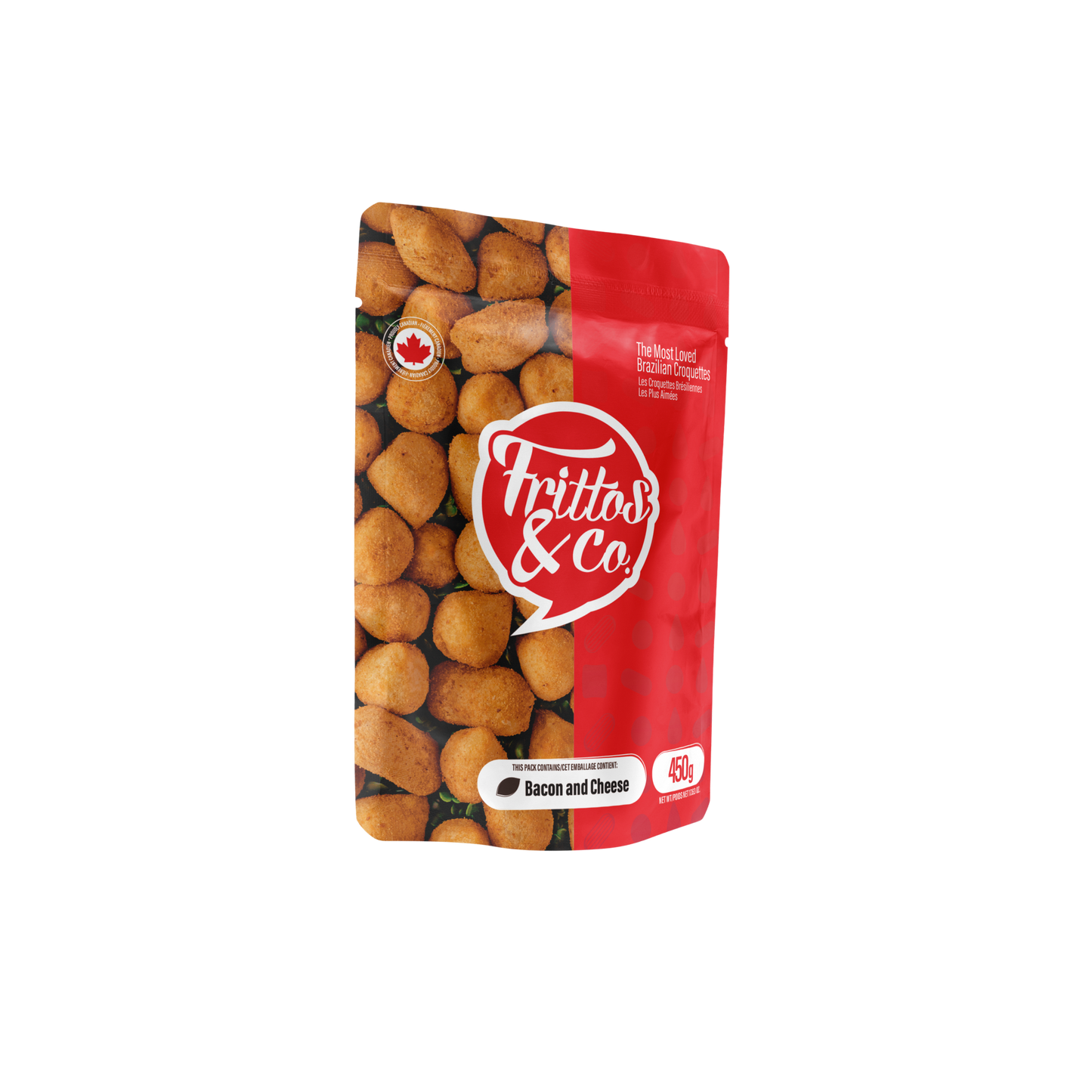 FRITTOS - CROQUETTES AU BACON ET FROMAGE - BOITE DE 12x450g