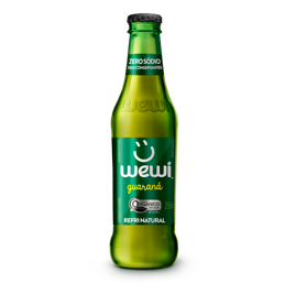 WEWI - BOISSON GAZEUSE DE GUARANA - BOITE DE 24x255ml - BB/MA: 12/OC/2024