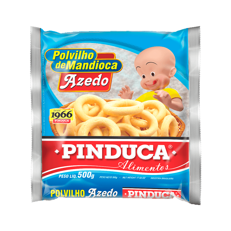 PINDUCA - AMIDON AIGRE DE MANIOC (POLVILHO AZEDO)- Boite de 10x500g - BB/MA: 16/MA/2025