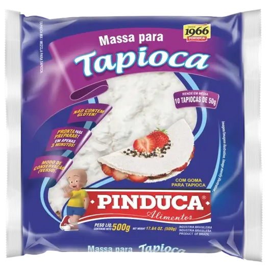 PINDUCA  - FARINE DE TAPIOCA HYDRATEE - BOITE DE 20x500g - BB/MA: 22/NO/2024