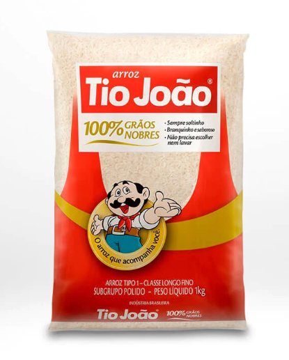 TIO JOAO - RIZ A GRAINS LONGS - BOITE DE 10x900g - BB/MA: MR/2025