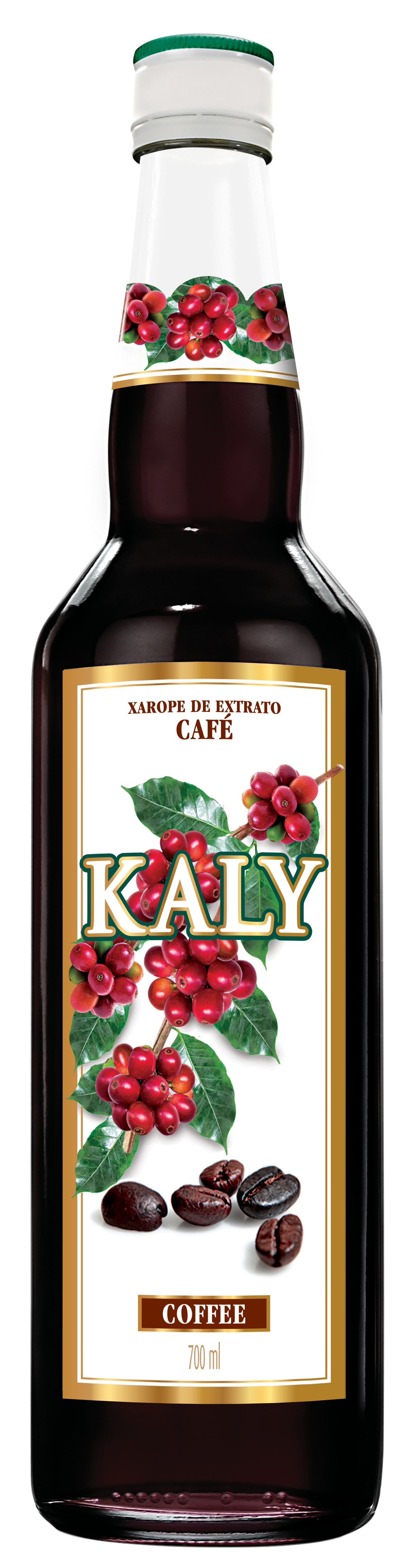 KALY - SIROP NATUREL DE CAFE - BOITE DE 6x700ml - BB/MA: 13/AL/2026