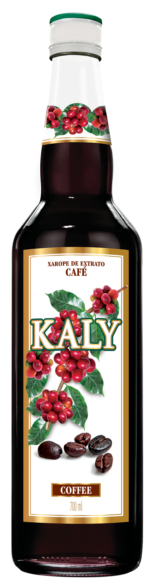 KALY - SIROP NATUREL DE CAFE - BOITE DE 6x700ml - BB/MA: 13/AL/2026