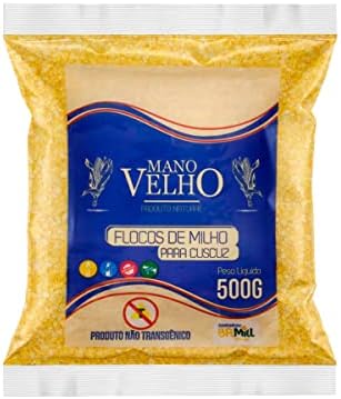 MANO VELHO - MAIS NON-OGM (Flocao) - 1x20x500g - BB/MA: 30/AL/2025